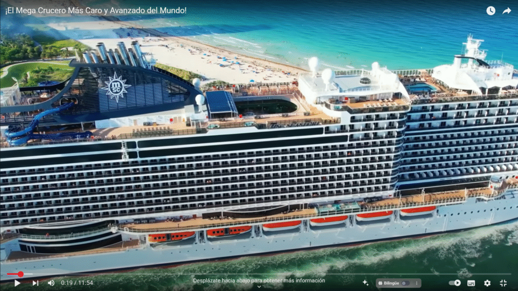 The 10 most impressive megacruise ships in the world: luxury, innovation, and entertainment on the sea